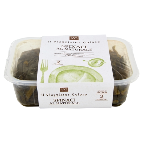 Spinaci al Naturale Il Viaggiator Goloso